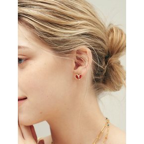 Half & Half Love Earrings