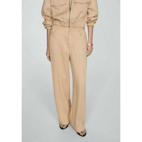 4954362 Mango GELATO - Trousers beige