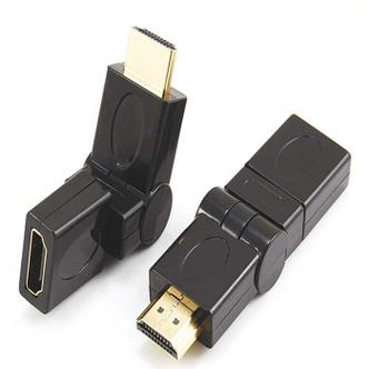 셀러허브 HDMI to HDMI 회전 꺾임 케이블 변환 젠더 (S8513666)