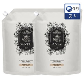 르샤트라1802 르샤트라 오드퍼퓸 섬유유연제 리필 1.5L x 2개 (상탈)