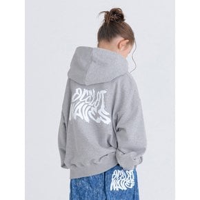 H8 팝 웨이브 후드 (그레이)