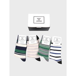 스프링 양말 4SET