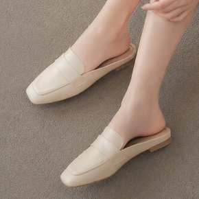 여성 미니멀 클래식 로퍼 스타일 슬리퍼 MU320