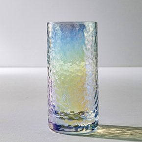 홀로그램 미니멀 패턴 심플유리잔 300ml
