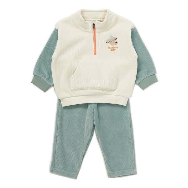 [여주점] [오프라벨 여주점] 블루독베이비 (MN) 소프트아노락상하복 (44C13-610-13)