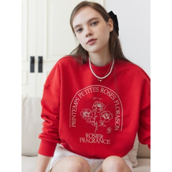 아워호프 Petite Rose Sweatshirt - Red