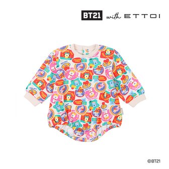 에뜨와 [BT21 with 에뜨와]BT21 땡큐 패턴바디수트(MULTI)_07Q02794700