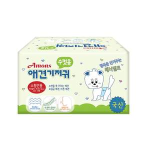 아몬스 CT71TR76 수컷용 소형 강아지기저귀 일자매너벨트 10매