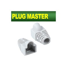 [NM-SR007G(낱개)] PLUG MASTER NM-SR007G RJ-45 CAT.6 통부트(7Ø/그레이/낱개)