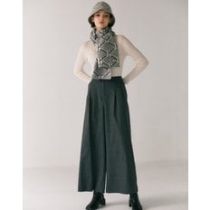 [24FW][Wool100%] 그레이 헤리아토 울 머플러 HIMU4F800G2