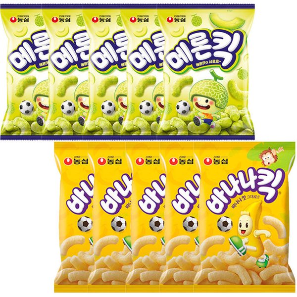 메론킥 5봉+바나나킥 5봉