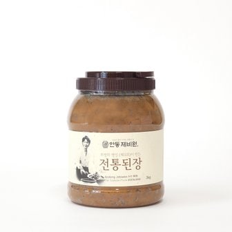 알앤알코리아 국산 안동 콩으로 만든 전통 된장 3kg