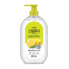 LG  자연퐁 스팀워시 주방세제  마일드 레몬향 750ml