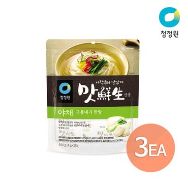 청정원 맛선생 야채 국물내기한알 100g x 3개