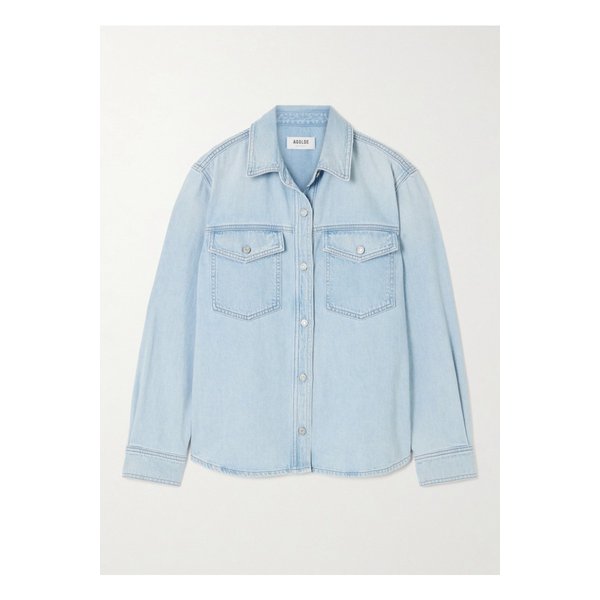 리나 데님 셔츠 라이트 데님 1647597356775544