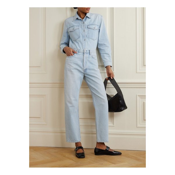 리나 데님 셔츠 라이트 데님 1647597356775544