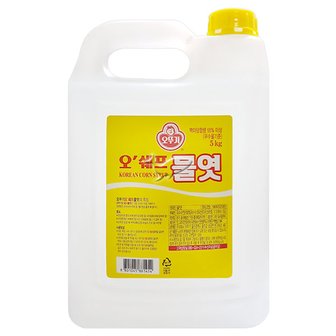  오뚜기 오쉐프 물엿 5kg/1개