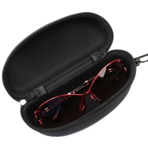 가벼운케이스 지퍼형 외출용 가벼운 하드 글라스용파우치 벨벳 (WFJHAA0)