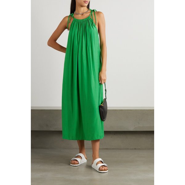 홀츠베일러 레나 개더드 에코베로 블렌드 크레폰 미디 원피스 43769801095416314