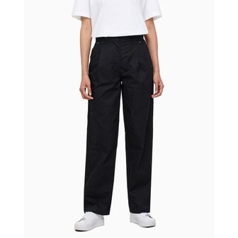 Calvin Klein Jeans 여성 폴드 반드 치노 팬츠(J222830)