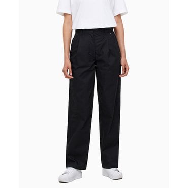 Calvin Klein Jeans 여성 폴드 반드 치노 팬츠(J222830)