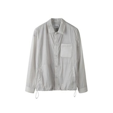 커스텀멜로우 새드스마일 립스탑 셔켓 CQUAM24241GYX