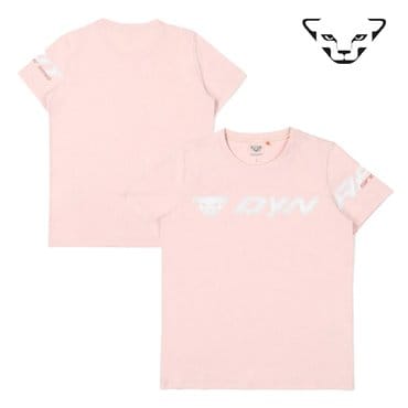 다이나핏 빅로고 그래픽 디자인 면터치 기능성 티셔츠 킥인 여성 반팔티 YWM22234 QSDW