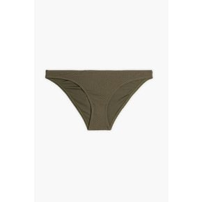 Textured low-rise bikini briefs 그린 1647597285559669