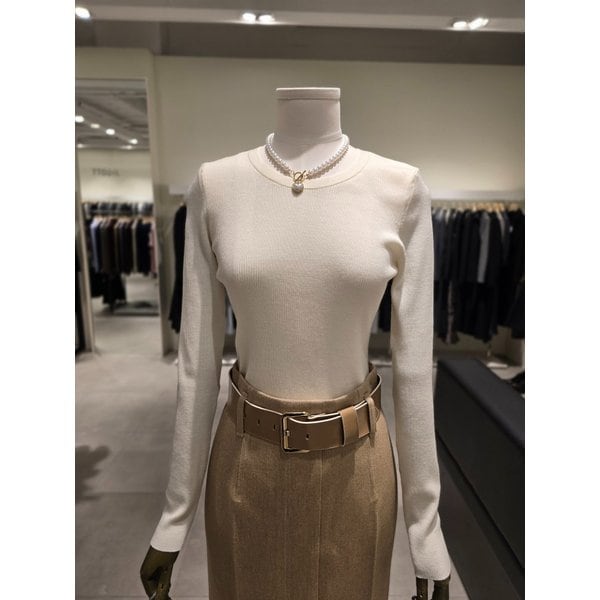 [파주점] 울 베이직 라운드넥 니트 JRAA1PO583