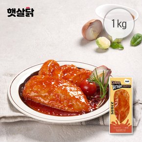 더 촉촉한 닭가슴살 핫양념치킨맛 1kg(100gX10팩)