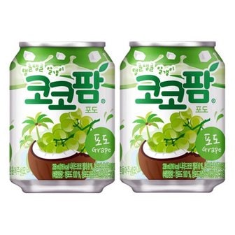  해태 코코팜 포도 238ml 72캔