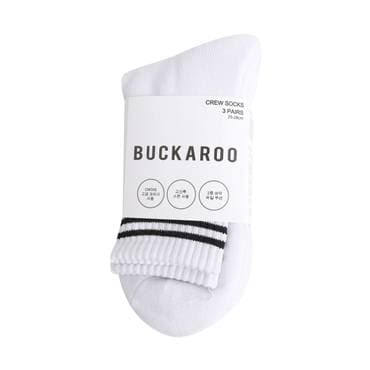 버커루 로고 양말 3PACK(B255AO001P)