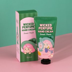 4개  향기마녀 퍼퓸 핸드크림 스위트 피치 80ml /시즌2