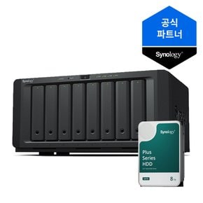 나스 8베이 NAS DS1821+ (8TBx1) 정품 HDD HAT3300