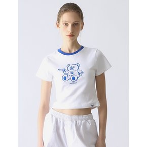 BadBear Ringer Slim Tee Blue