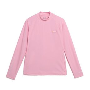 N242WRG630 여성 래글런 소매 긴팔 래쉬가드 PINK