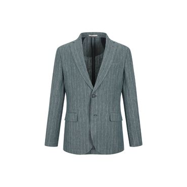 페라로밀라노 (최초가599000원) 남성캐주얼 수입 린넨 스트라이프 자켓 AM0FOZC201