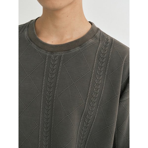 Time stitch vtg long sleeve (vtg brown)