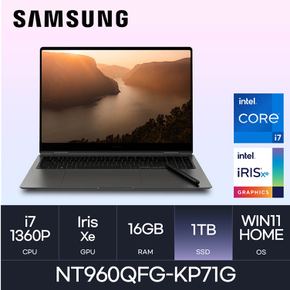 삼성전자 갤럭시북3 프로360 NT960QFG-KP71G (WIN11HOME/SSD 1TB/RAM 16GB) HMC