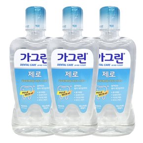 제로 구강청결제 750ml X 12개