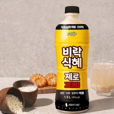 팔도 제로 비락식혜 1.5L x3개