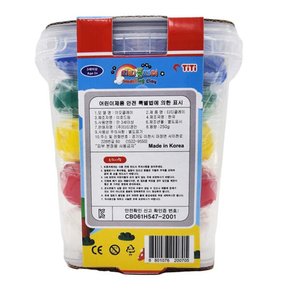 아트박스/호사문구 [티티경인] 티티클레이 250g 통 혼합 (50g*5색)