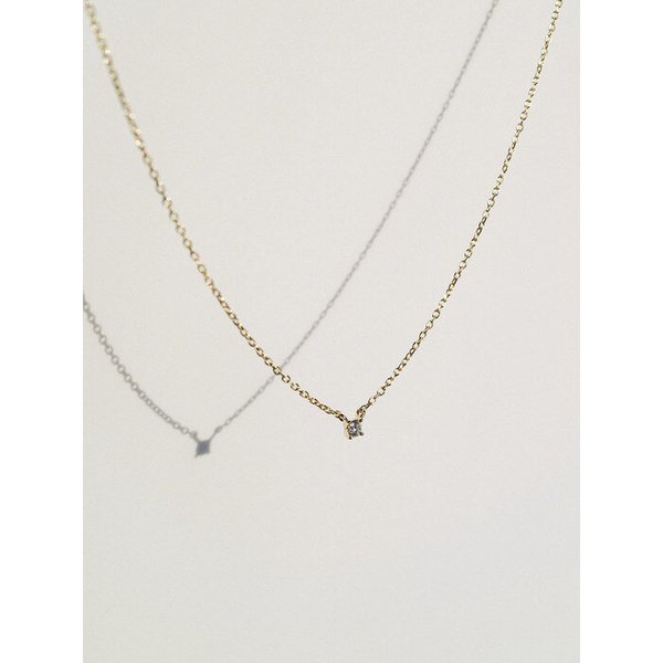 2mm 다이아몬드 목걸이