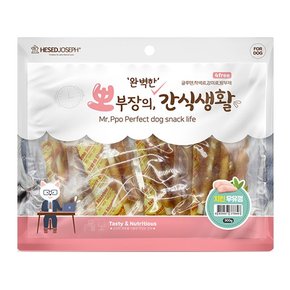 뽀부장 치킨우유껌 300g  대용량 애견간식