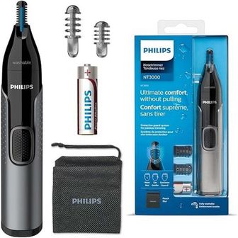  영국 필립스 트리머 Philips NT3650/16 Series 3000 Waterproof Nose and Ear Trimmer 1739579