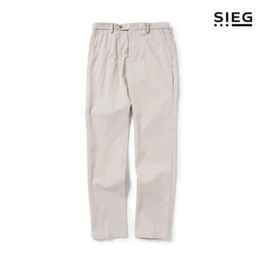 지이크 [THE S] 지이크 S/S 베이지 노턱 테이퍼드핏 팬츠 (PEFAB4505)