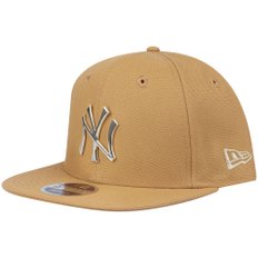 뉴에라 9Fifty Original Snapback Cap MLB New York Yankees tan