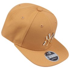 뉴에라 9Fifty Original Snapback Cap MLB New York Yankees tan