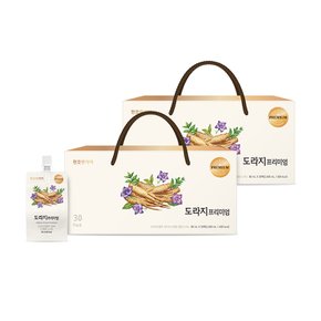 도라지즙 프리미엄 80mL 30팩 2박스 /도라지 진액 /천호식품