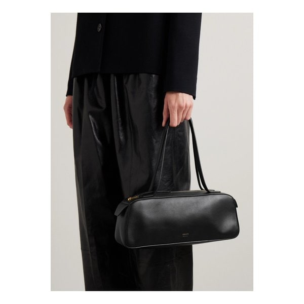 케이트 시모나 가죽 숄더 백 블랙 1647597353586481